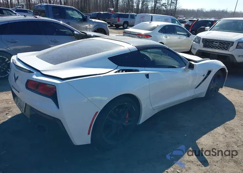 2019 Chevrolet Corvette Stingray z USA, uszkodzony, nr VIN 1G1YB2D70K5100436